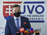 Na snímke predseda Úradu pre verejné obstarávanie (ÚVO) Miroslav Hlivák Na snímke predseda Úradu pre verejné obstarávanie (ÚVO) Miroslav Hlivák