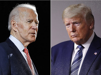 Joe Biden a Donald Trump Joe Biden a Donald Trump