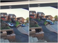Vodič porsche nezvládol parkovanie Vodič porsche nezvládol parkovanie