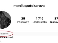 Na instagramovom profile Moniky Potokárovej sa uvádza informácia: Spomíname.