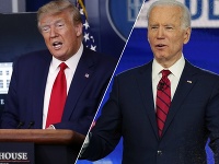 Donald Trump a Joe Biden Donald Trump a Joe Biden