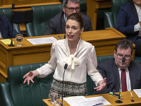 Novozélandská premiérka Jacinda Ardernová Novozélandská premiérka Jacinda Ardernová