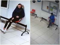Šokujúce zábery z kamery v čakárni. Šokujúce zábery z kamery v čakárni.