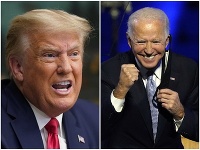 Donald Trump a Joe Biden Donald Trump a Joe Biden