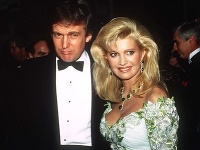 Donald Trump s českou manželkou Ivanou.