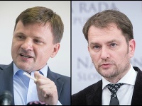 Alojz Hlina a Igor Matovič Alojz Hlina a Igor Matovič