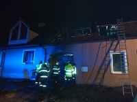Požiar v rodinnom dome v Bolerázy