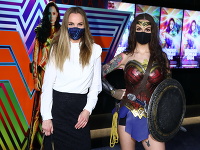 Milena Minichová dorazila na premiéru Wonder Woman. 