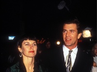Mel Gibson so svojou bývalou manželkou. 