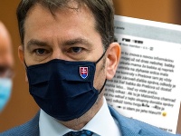 Matovičovi sa istý muž vyhrážal odreazaním hlavy. Matovičovi sa istý muž vyhrážal odreazaním hlavy.