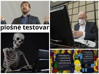 Vtipy neobišli ani tému (ne)objednávania sa na testy. Vtipy neobišli ani tému (ne)objednávania sa na testy.