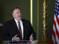 Americký minister zahraničných vecí Mike Pompeo Americký minister zahraničných vecí Mike Pompeo