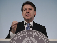Taliansky premiér Giuseppe Conte Taliansky premiér Giuseppe Conte
