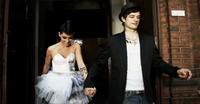 Šťastný manželský pár - speváčka sa v klipe vydala za modela Jakuba Švejkara.