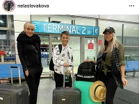Nela Slováková odletela na rodinnú dovolenku 