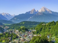 Mestečko Berchtesgadenen Mestečko Berchtesgadenen