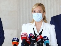 Exministerka vnútra Denisa Saková Exministerka vnútra Denisa Saková
