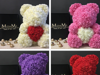 Medvedík z ruží od MoaMi