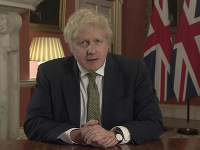 Premiér Boris Johnson sa prihovára k ľuďom Premiér Boris Johnson sa prihovára k ľuďom