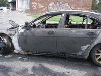 Obhorené auto