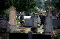 Pohreb obetí masakry v Devínskej Novej Vsi