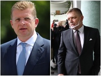Peter Žiga a Robert Fico Peter Žiga a Robert Fico