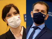 Veronika Remišová a Igor Matovič Veronika Remišová a Igor Matovič
