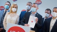Tlačová konferencia strany Hlas-SD Tlačová konferencia strany Hlas-SD