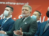 Tlačová konferencia strany Smer-SD Tlačová konferencia strany Smer-SD