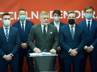 Tlačová konferencia strany Smer-SD Tlačová konferencia strany Smer-SD