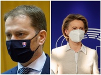 Igor Matovič hovorí, že diskutoval s predsedníčkou Európskej komisie Ursulou von der Leyenovou. Igor Matovič hovorí, že diskutoval s predsedníčkou Európskej komisie Ursulou von der Leyenovou.