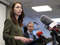 Premiérka Jacinda Ardernová Premiérka Jacinda Ardernová