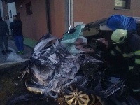  Hasiči momentálne zasahujú pri smrteľnej dopravnej nehode, ktorá sa stala v obci Dlhá nad Oravou