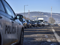Polícia posilnila kontroly na hraniciach Polícia posilnila kontroly na hraniciach