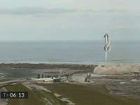 Na snímke z videozáznamu je pristávanie Starship SN10 v americkom Boca Chica. Na snímke z videozáznamu je pristávanie Starship SN10 v americkom Boca Chica.