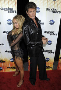 David Hasselhoff s tanečníčkou Kym Johnson