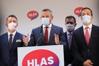 Tlačová konferencia strany Hlas-SD Tlačová konferencia strany Hlas-SD