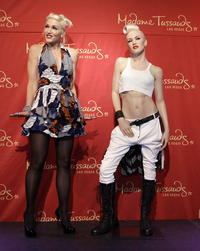 Gwen Stefani a jej vosková figurína