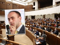 Radoslav Štefančík komentoval postavenie niektorých poslancov v parlamente. Radoslav Štefančík komentoval postavenie niektorých poslancov v parlamente.