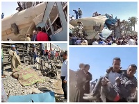 Železničné nešťastie v Egypte Železničné nešťastie v Egypte