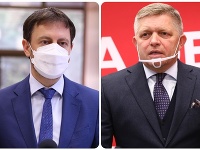 Eduard Heger a Robert Fico Eduard Heger a Robert Fico