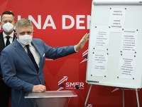 Tlačová konferencia strany Smer-SD Tlačová konferencia strany Smer-SD