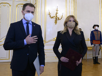 Prezidentka Zuzana Čaputová prijala demisiu Igora Matoviča. Prezidentka Zuzana Čaputová prijala demisiu Igora Matoviča.