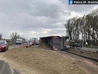 Nehoda na diaľnici D2 Nehoda na diaľnici D2