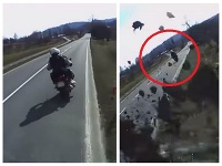 Šoférovi kamiónu sa našťastie nič nestalo. Šoférovi kamiónu sa našťastie nič nestalo.