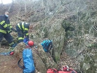 V katastrálnom území obce Hubina uviazla v jaskyni osoba V katastrálnom území obce Hubina uviazla v jaskyni osoba