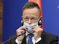 Maďarský minister zahraničných vecí Péter Szijjártó Maďarský minister zahraničných vecí Péter Szijjártó