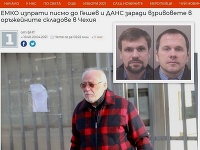 Podnikateľ Emiljan Gebrev a dvaja podozriví ruskí agenti Čepiga a Miškin Podnikateľ Emiljan Gebrev a dvaja podozriví ruskí agenti Čepiga a Miškin