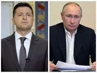 Volodymyr Zelenskyj a Vladimir Putin Volodymyr Zelenskyj a Vladimir Putin
