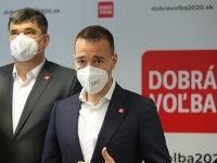 Tlačová konferencia strany Dobrá voľba Tlačová konferencia strany Dobrá voľba